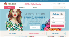 Desktop Screenshot of fabricshouse.com